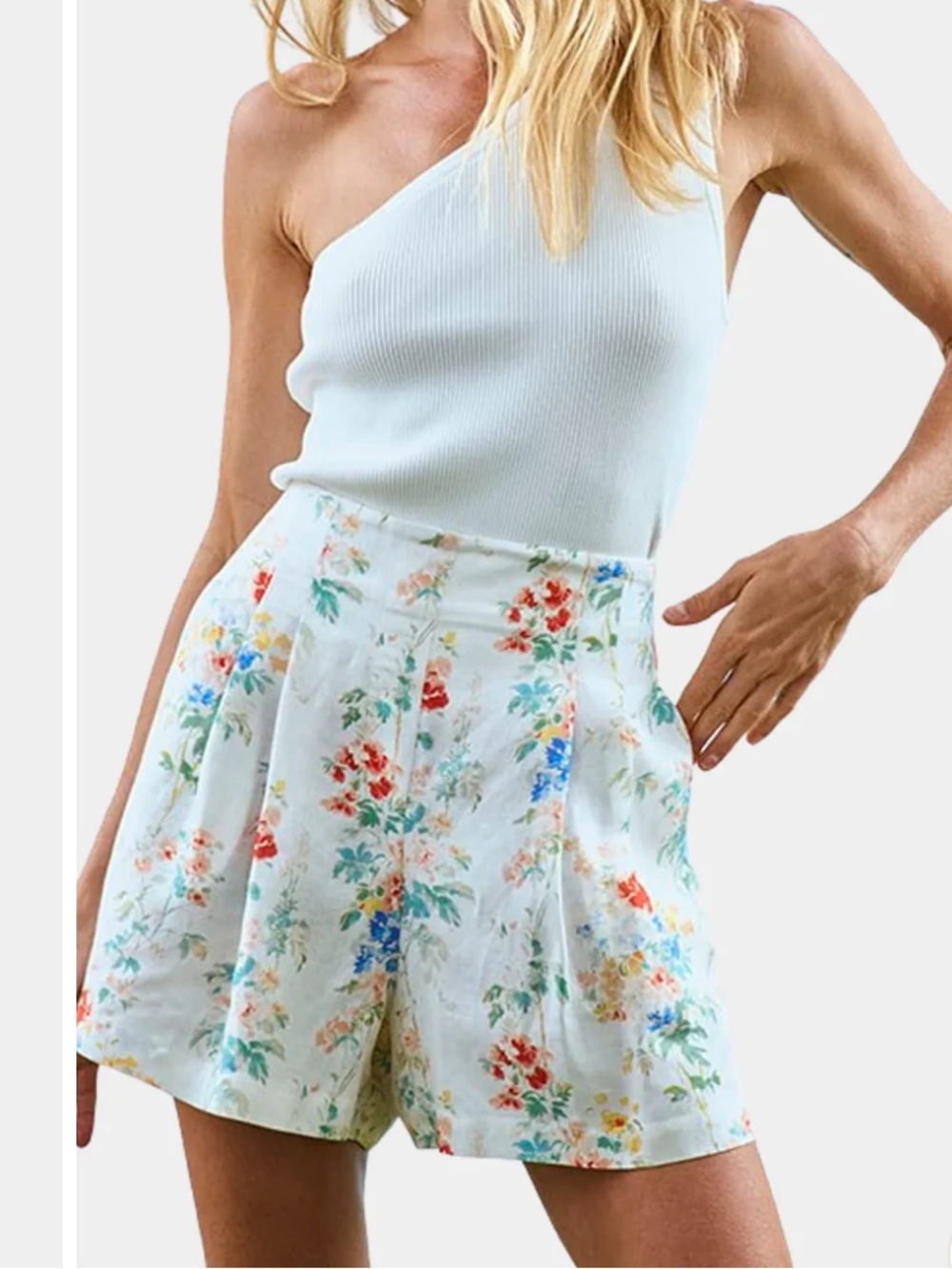 HUNTER BELL CATALINA SHORT IN FALLING BLOSSOM BY HUNTER BELL